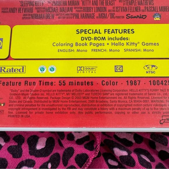 Hello Kitty Becomes a Princess DVD - Pink 5 Episodes - Picture 3 of 6